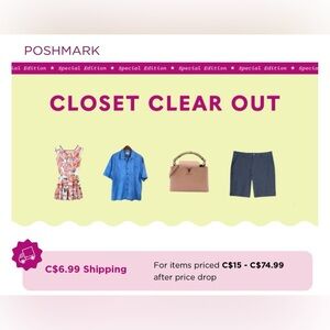 Closet Clear Out! TODAY Dec.26 - BOXING DAY - ONLY “Special Edition”